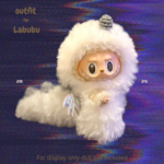 Handmade Fluffy Angel Creature Doll