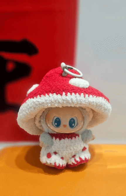 Handmade Mushroom Doll Outfit