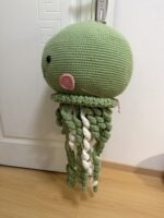 Handmade Crochet Large Octopus Plush – 48cm Soft Amigurumi with Spiral Tentacles - Image 6