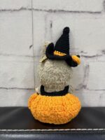 Handmade Crochet Labubu Halloween Outfits — Pumpkin Witch Hat or Witch Dress - Image 5